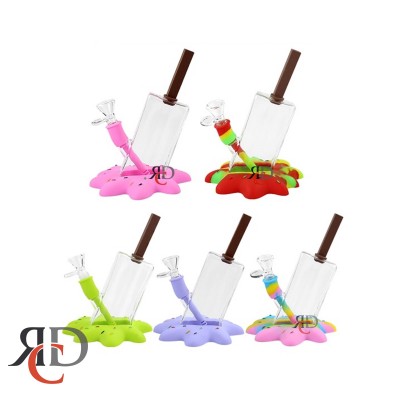SILICONE WATER PIPE DROPPED POPSICLE WPS135 1CT